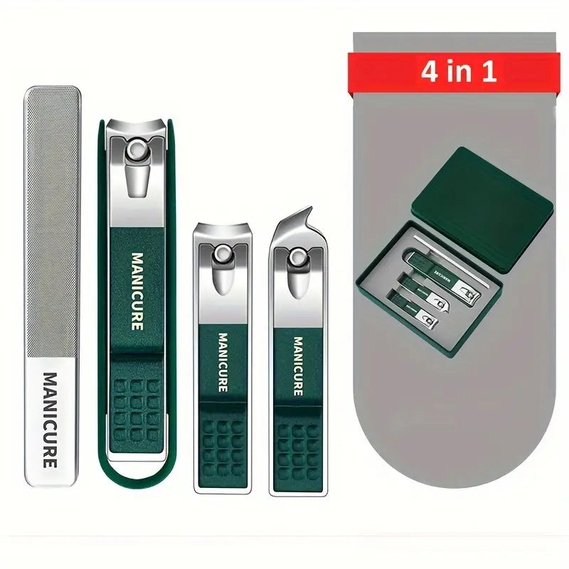 4 in 1 nail clipper and file set
