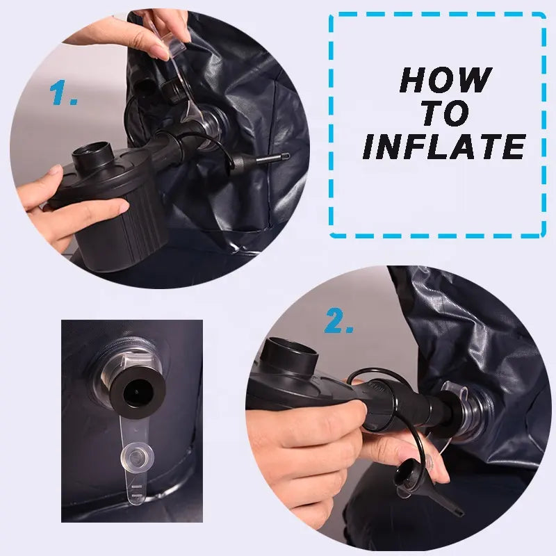 مرتبة هوائية محمولة للسيارة و السفر