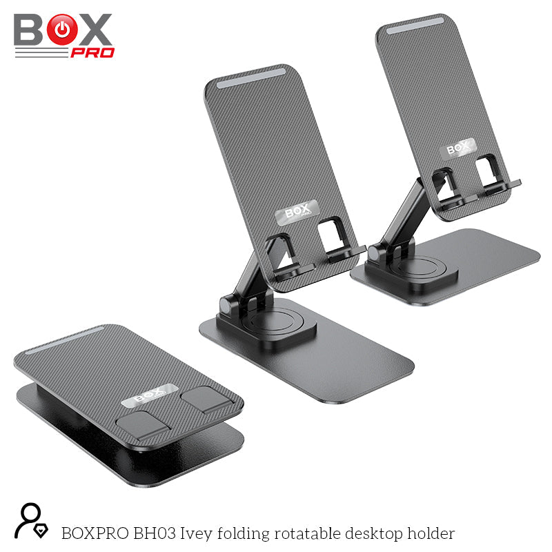 BOXPRO BH03 folding rotatable desktop holder