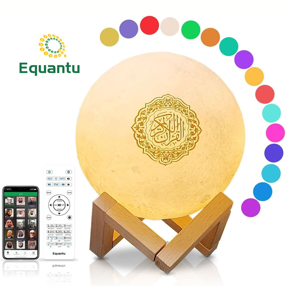 White Moon Lamp Quran Speaker SQ168