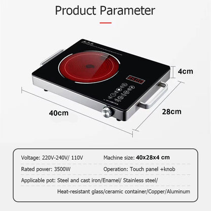 طباخ كهربائي بقوة 3500 وات