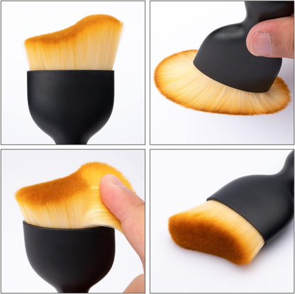 Car interior cleaning brush