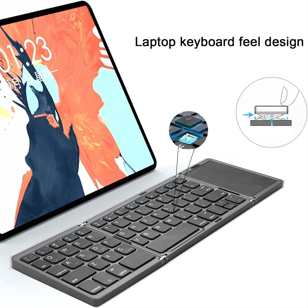 EQ Bluetooth 5.0 Foldable Keyboard