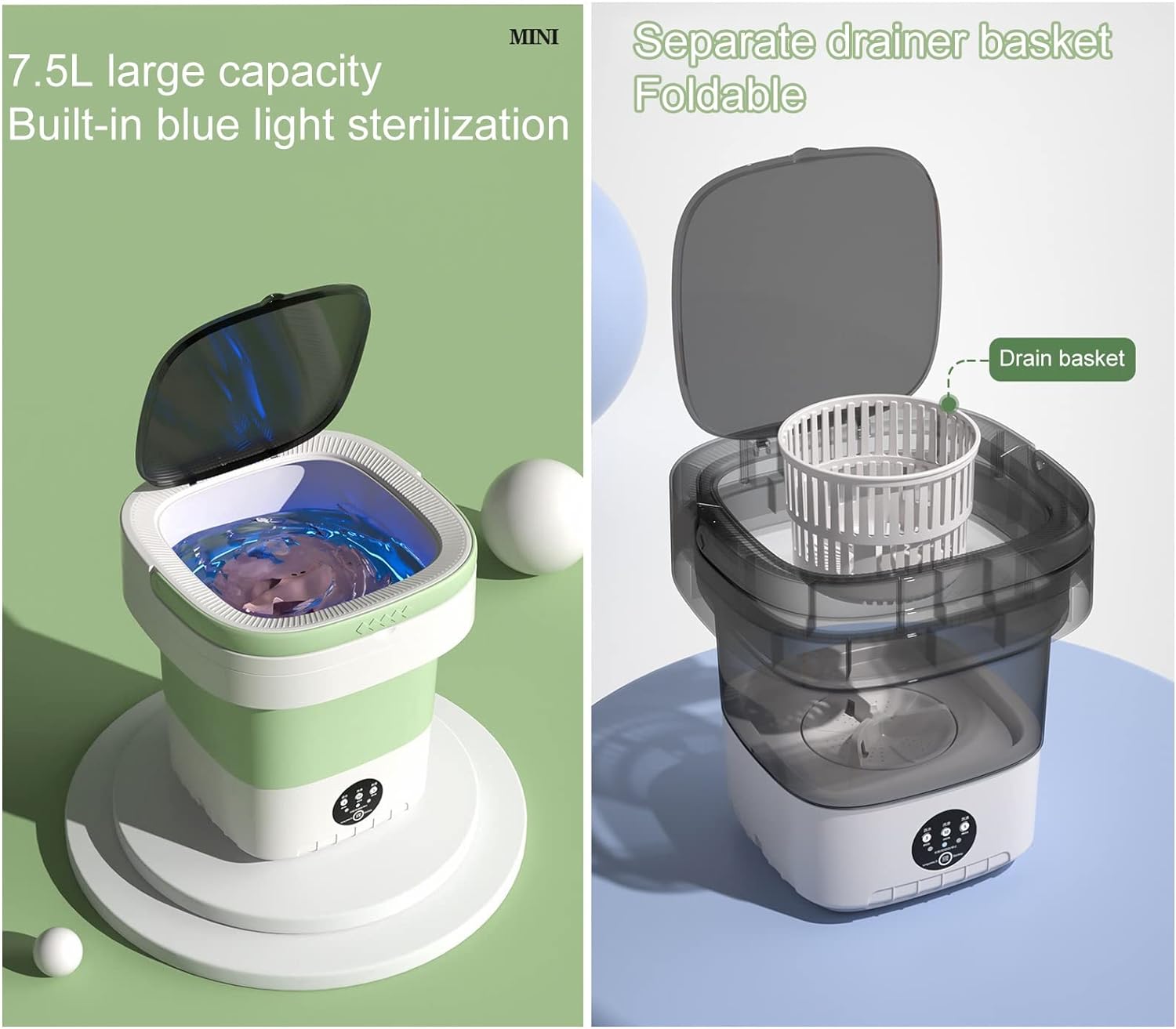 Portable Washing Machine H-7.5L