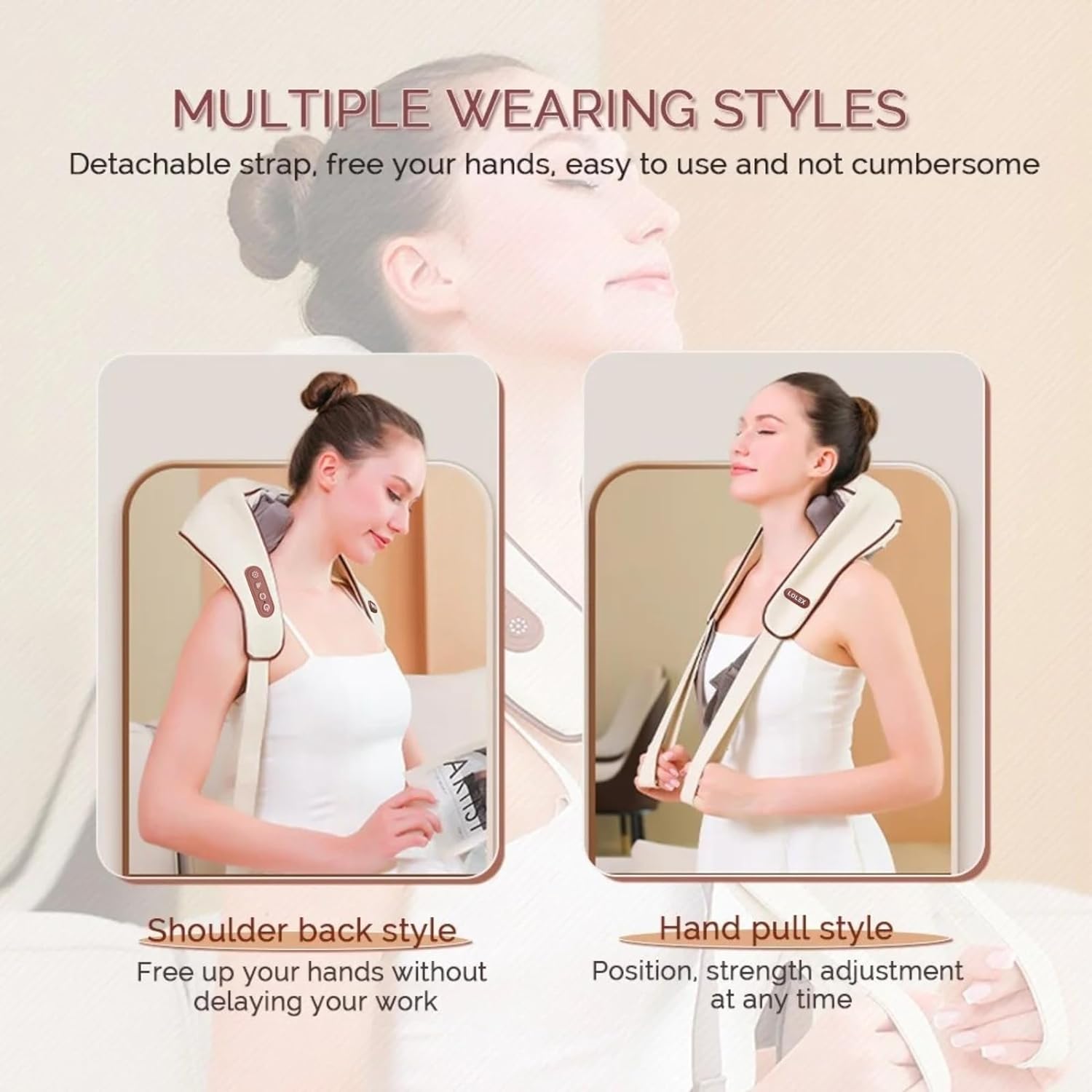 Shoulder and neck massager