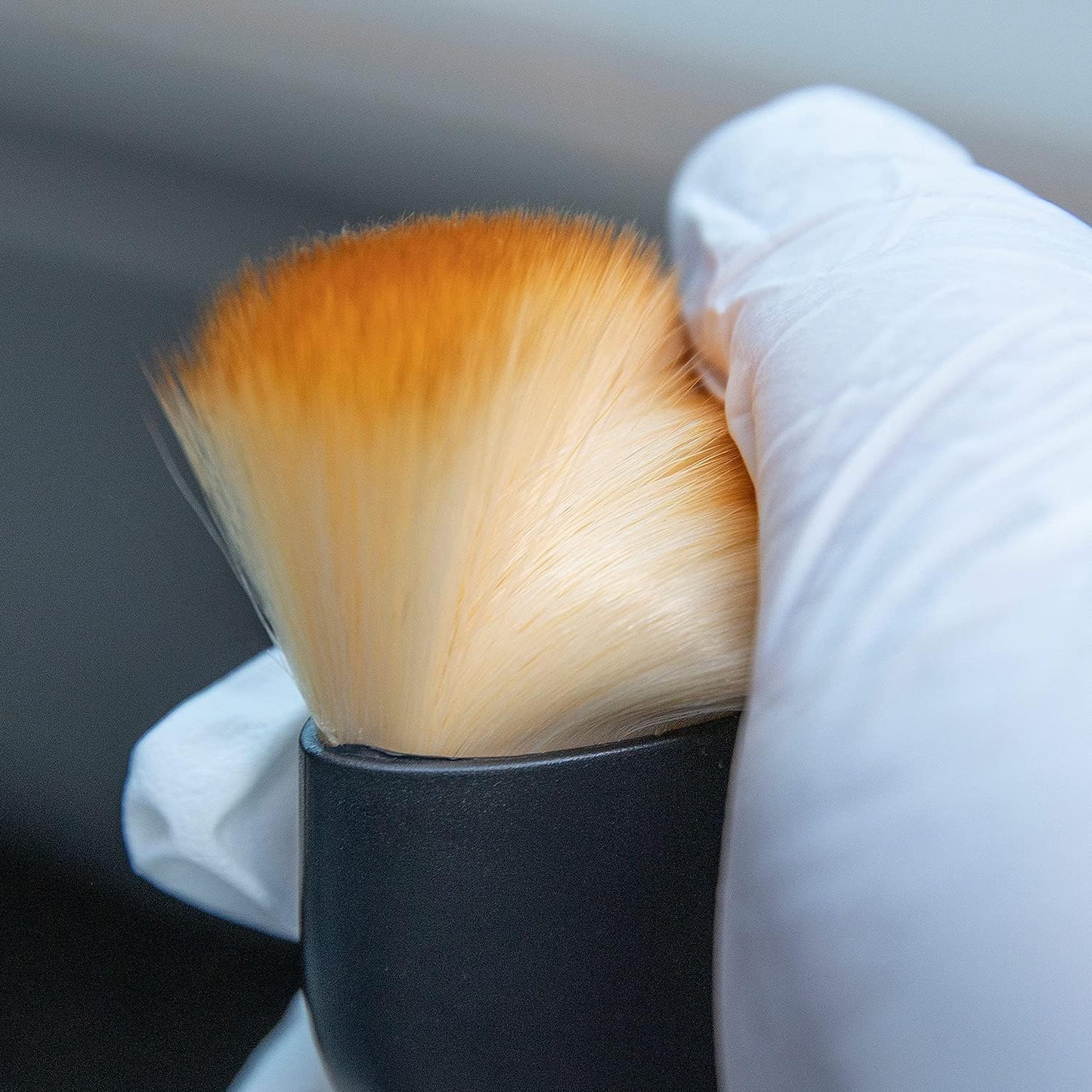 Car interior cleaning brush