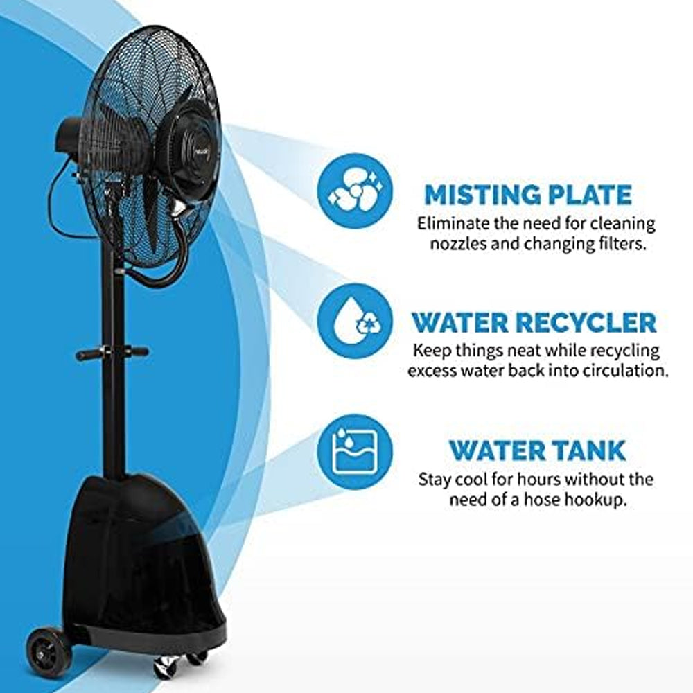 Mist Fan 26-inch 3 Speed (MFS-26E) Black