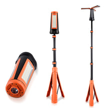 مصباح كهربائي خارجي قابل للدوران تلسكوبي