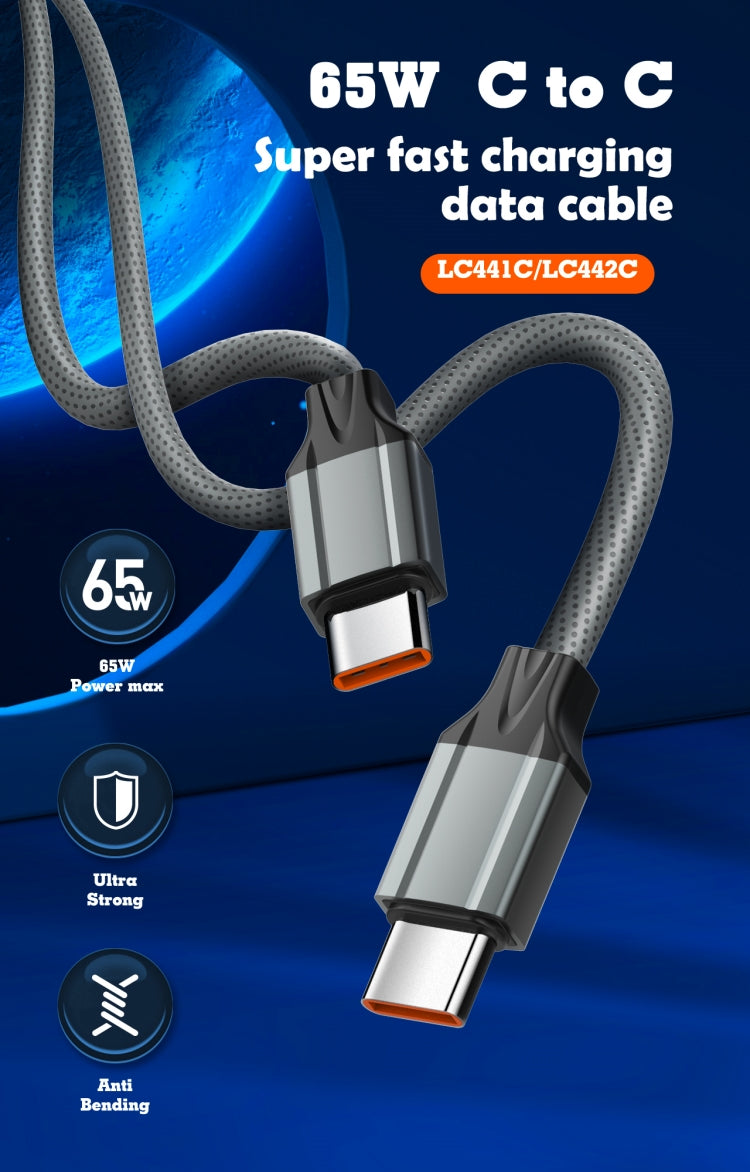 كابل بيانات للشحن السريع من لدنيو LC441C / متر