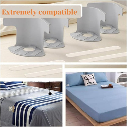 4  زوايا ملاءات السرير مع مشابك