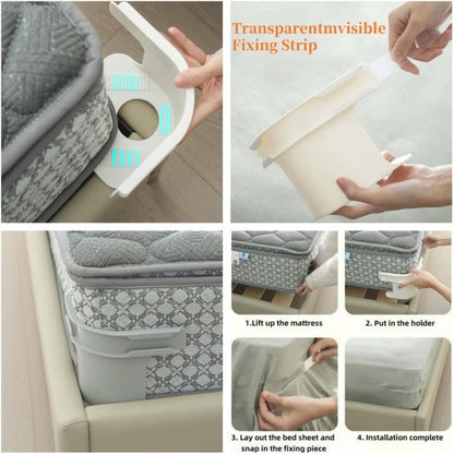 4  زوايا ملاءات السرير مع مشابك