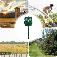 طارد للحيوانات يعمل بالطاقة الشمسية