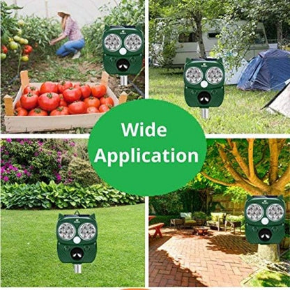 طارد للحيوانات يعمل بالطاقة الشمسية