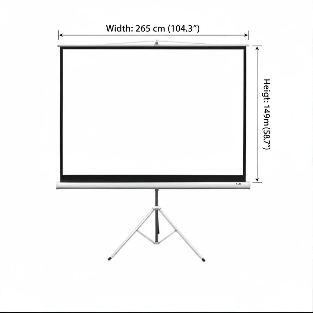 شاشة بروجكتر  120 بوصة