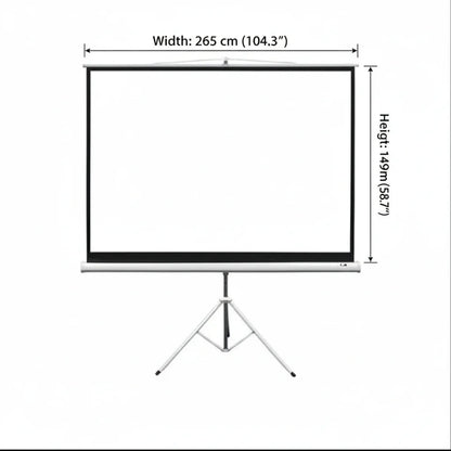 شاشة بروجكتر  120 بوصة