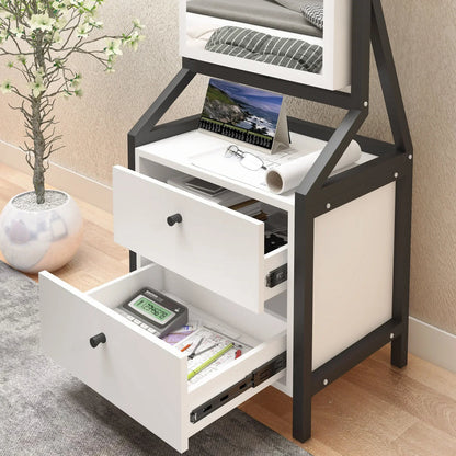 خزانة مجوهرات وماكياج مع مرآة