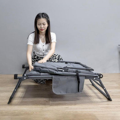 سرير متنقل للاسترخاء قابل للطي 2 في 1