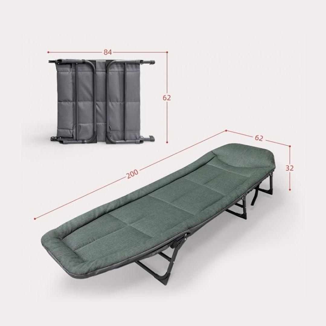 سرير متنقل للاسترخاء قابل للطي 2 في 1