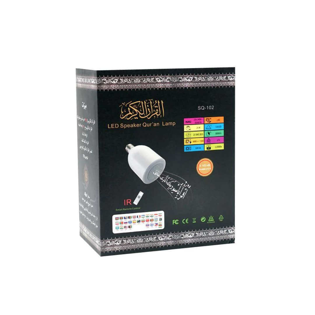 CRONY Quran LED Lamp with Speaker, SQ-102Plus