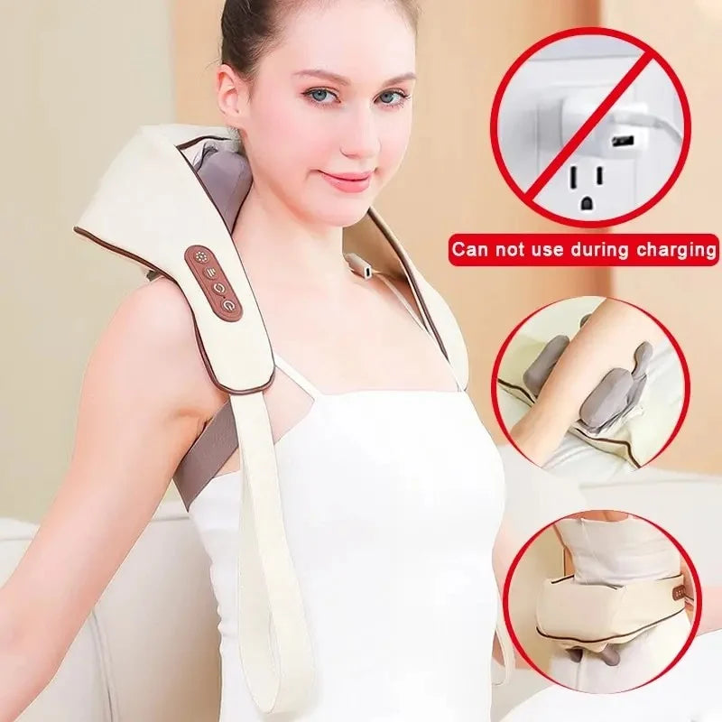 Shoulder and neck massager