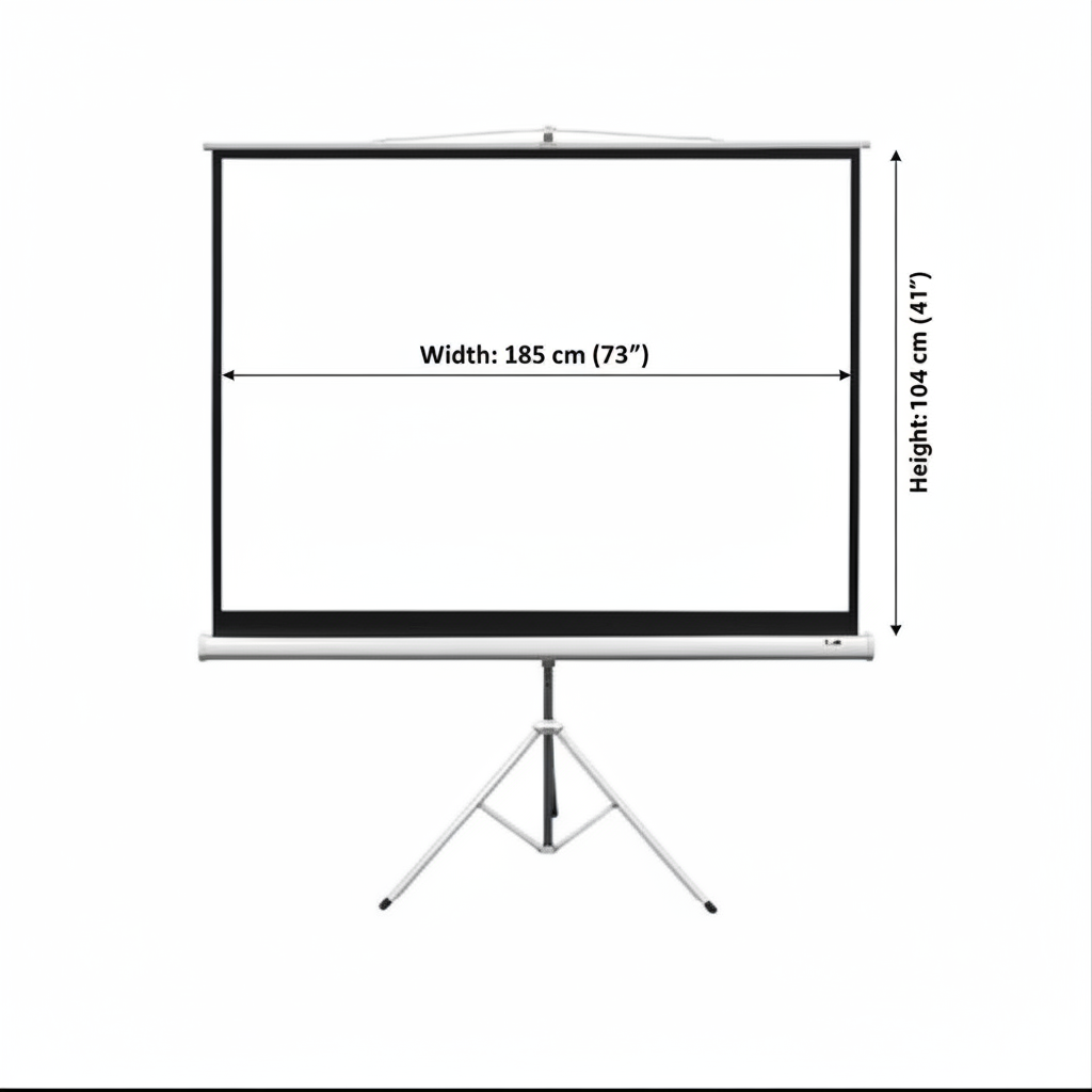 شاشة بروجكتر 84 بوصة