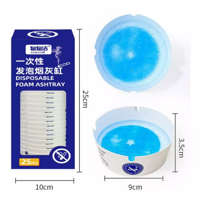 منفضة سجائر فوم – 25 قطعة