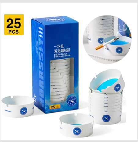 منفضة سجائر فوم – 25 قطعة