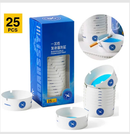 منفضة سجائر فوم – 25 قطعة