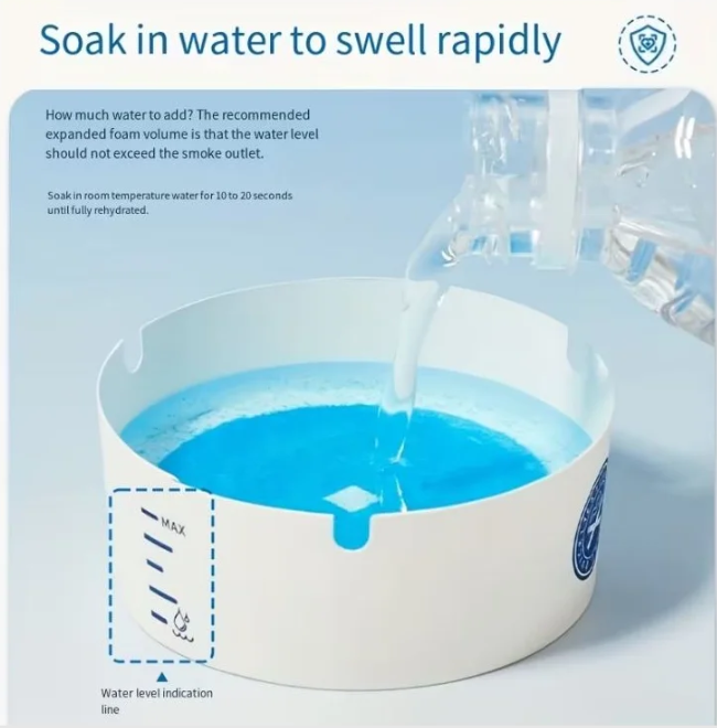 منفضة سجائر فوم – 25 قطعة