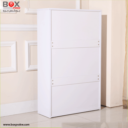 خزانة أحذية مع مرآة 3 طبقات