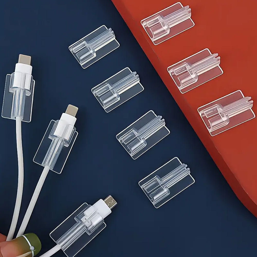 5pcs Transparent Suitable For Mobile Phone Charging Cable