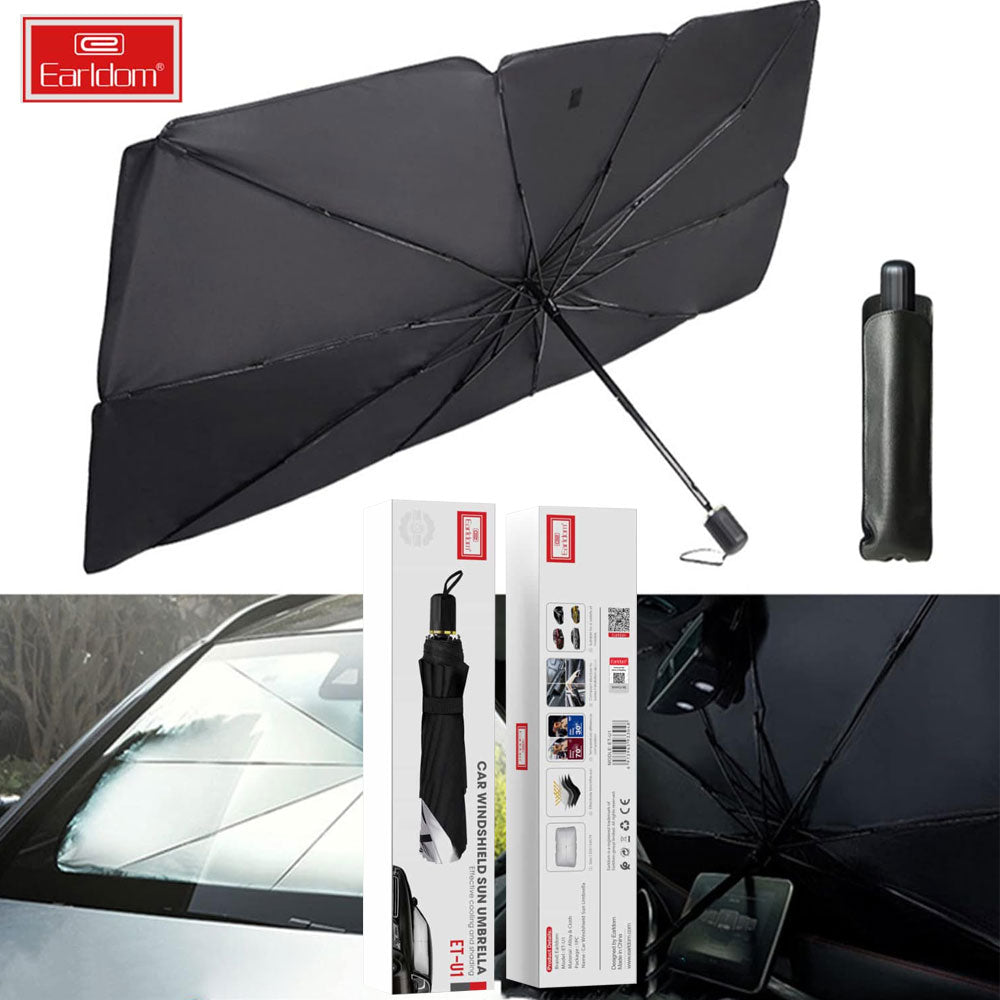 Earldom® Car Windshield Sunshade Umbrella U1