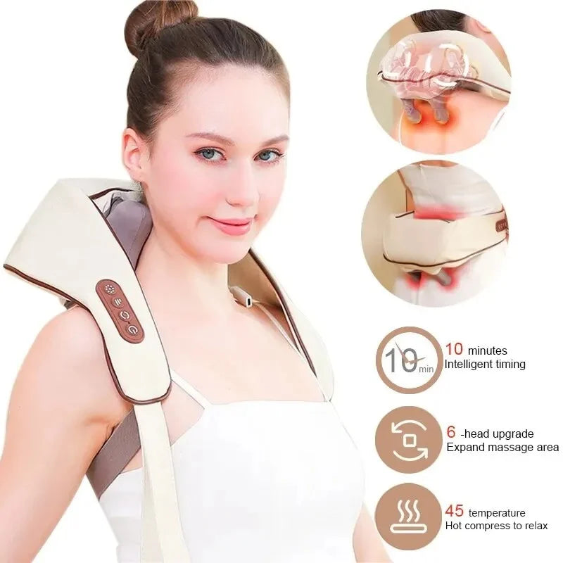 Shoulder and neck massager