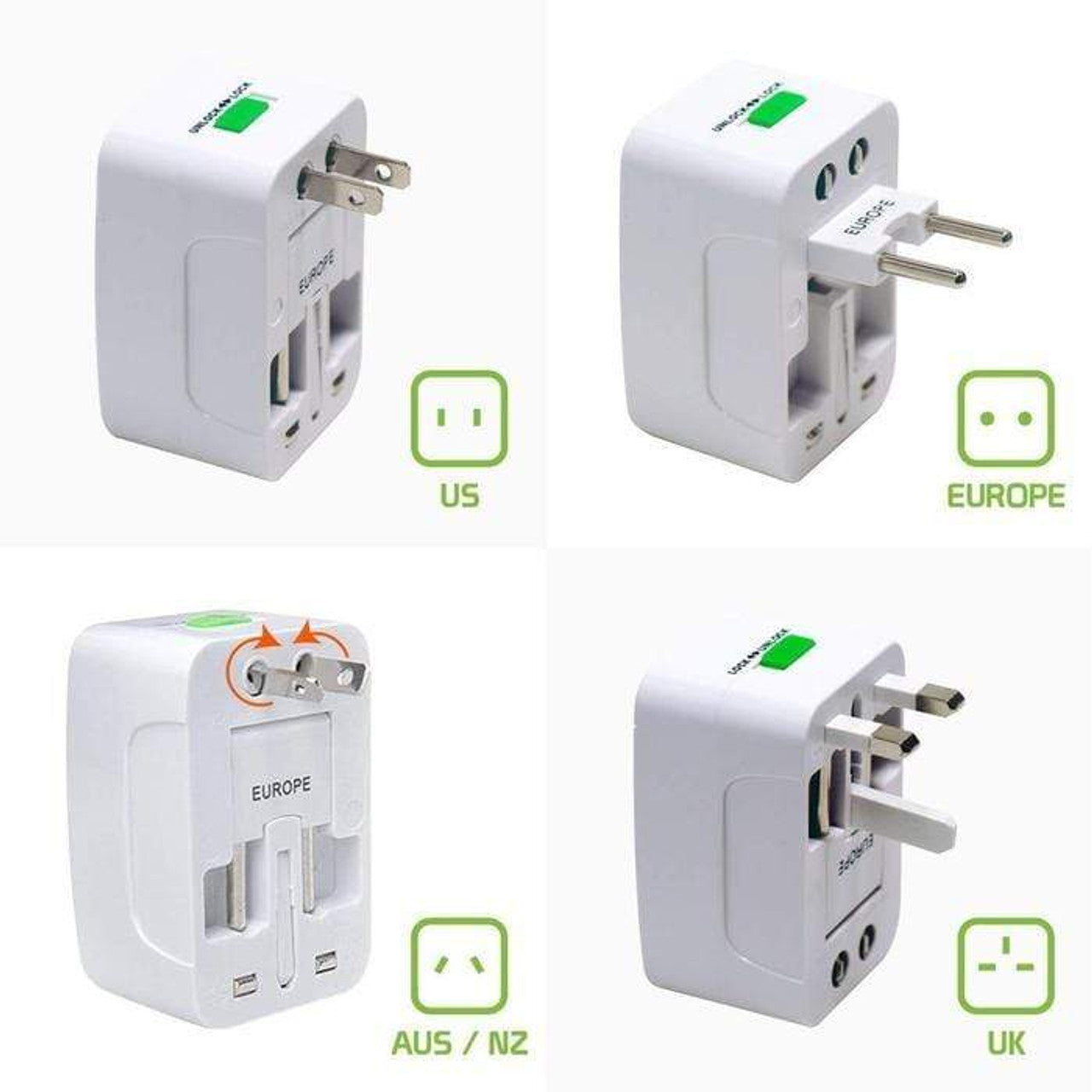 Andowl Q-A178 Universal Plug Adapter