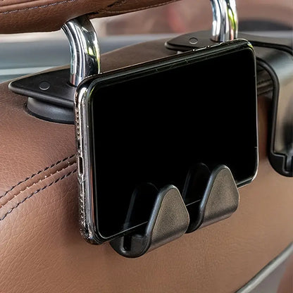 2pcs Car Seat Back Multi-function Hooks