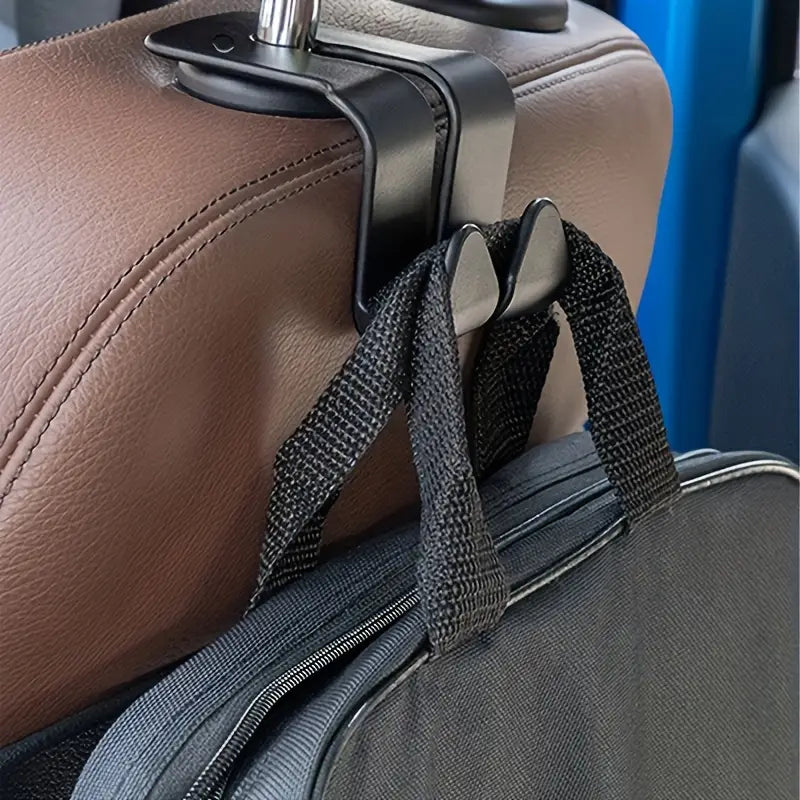 2pcs Car Seat Back Multi-function Hooks