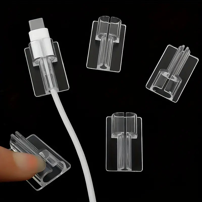 5pcs Transparent Suitable For Mobile Phone Charging Cable