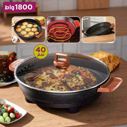 مقلاة كهربائية متعددة الاستخدامات 1800 واط